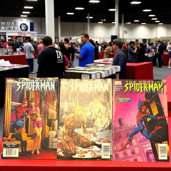 The Amazing Spider-Man "Skin Deep" Comic Lot Parts 1-3 - Picture 4 of 4